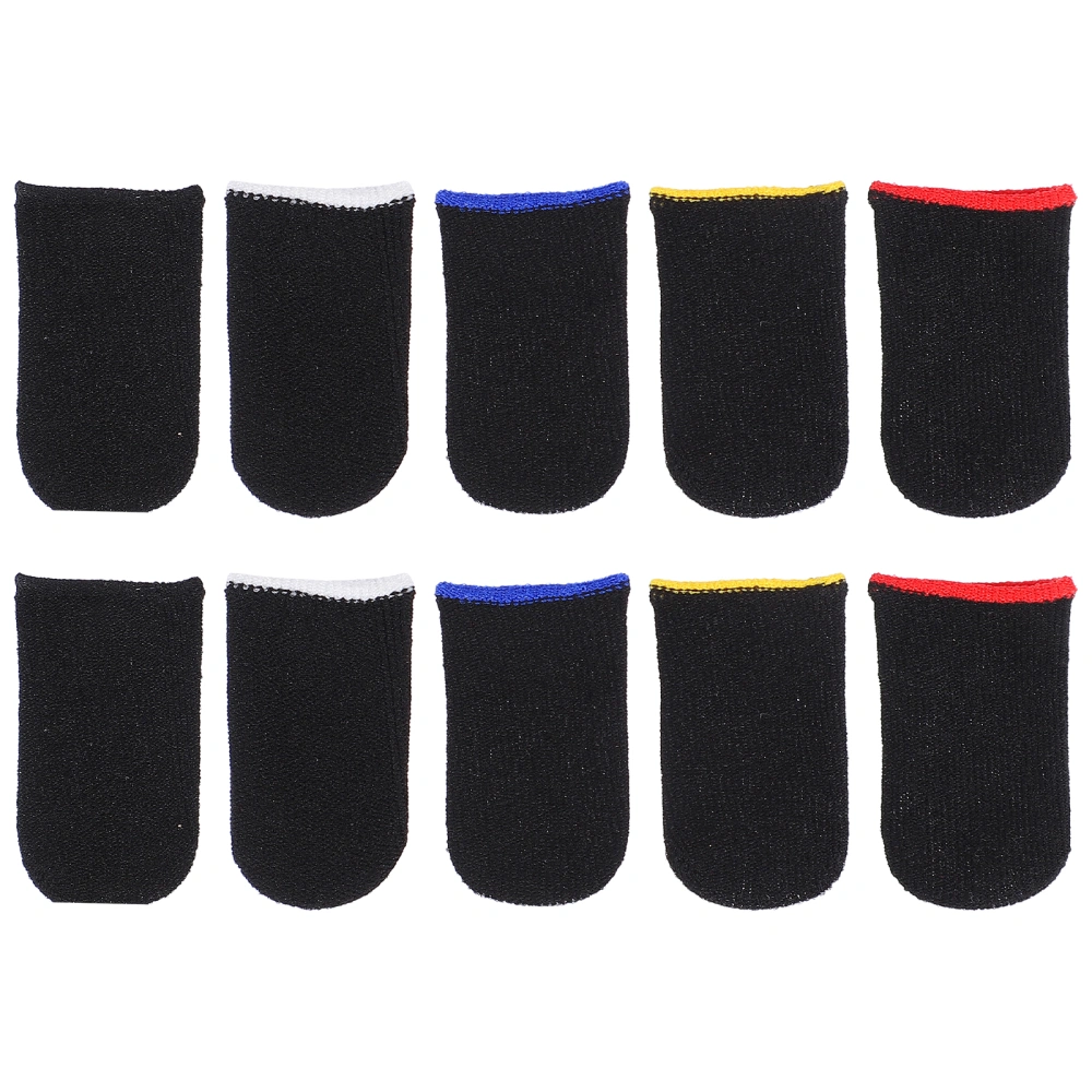 10PCS Touch Screen Cover Touchscreen Finger Sleeve Nylon Breathable Thumb Sleeve