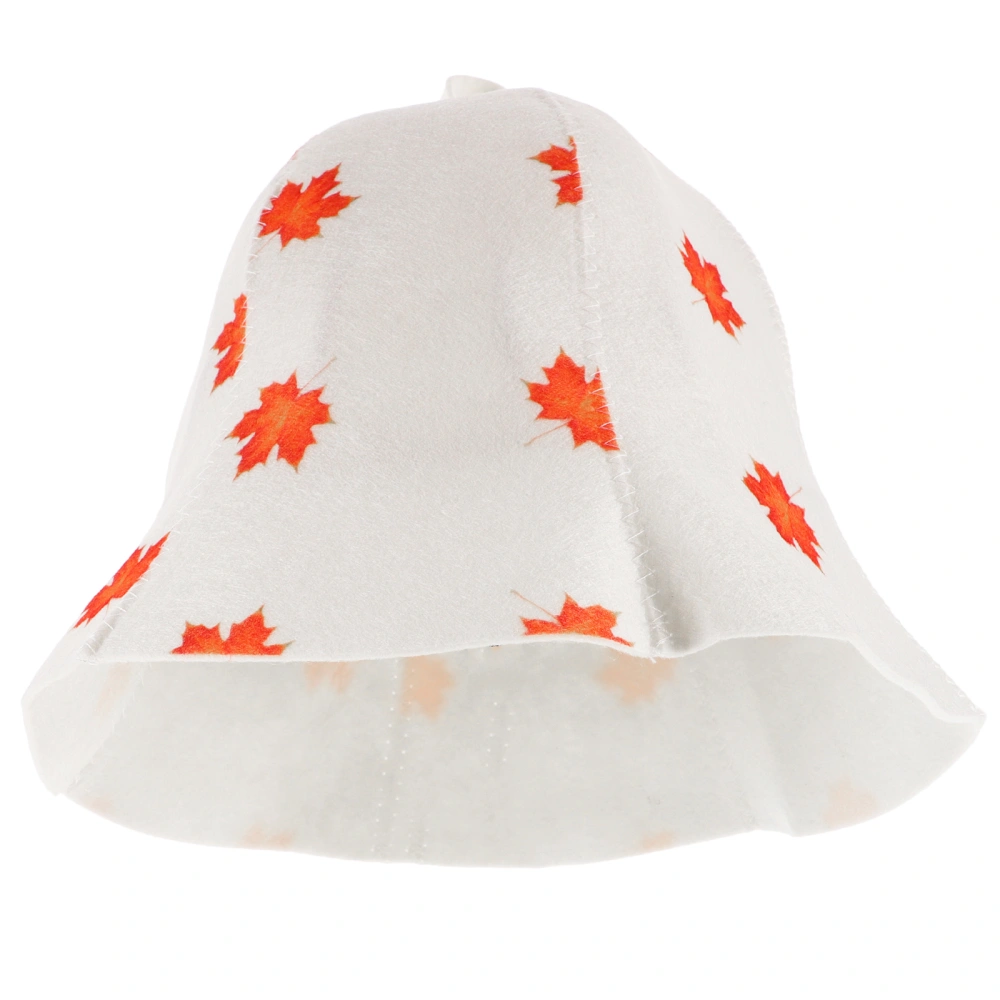 Felt Sauna Hat Sauna Hat and Mat Felt Bathing Hat Breathable Shower Hat for Sauna Room