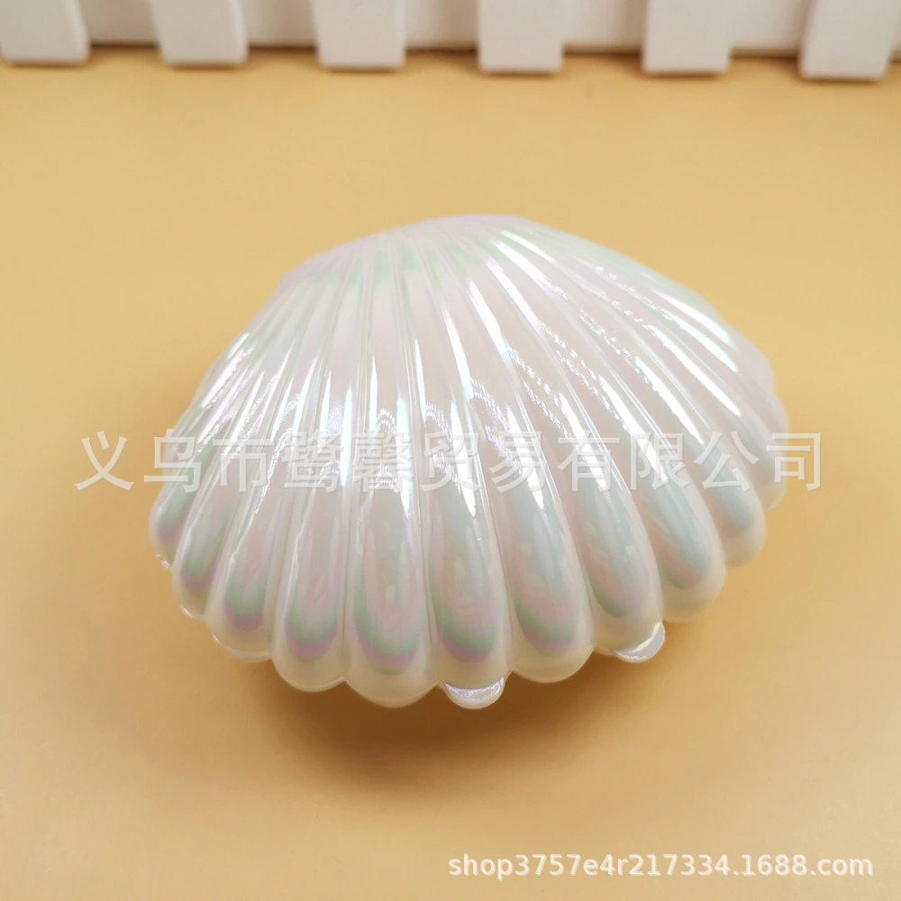 10Pcs Sea Shells Candy Boxes Seashell Party Favor Box Containers Jewelry Gift Storage Box