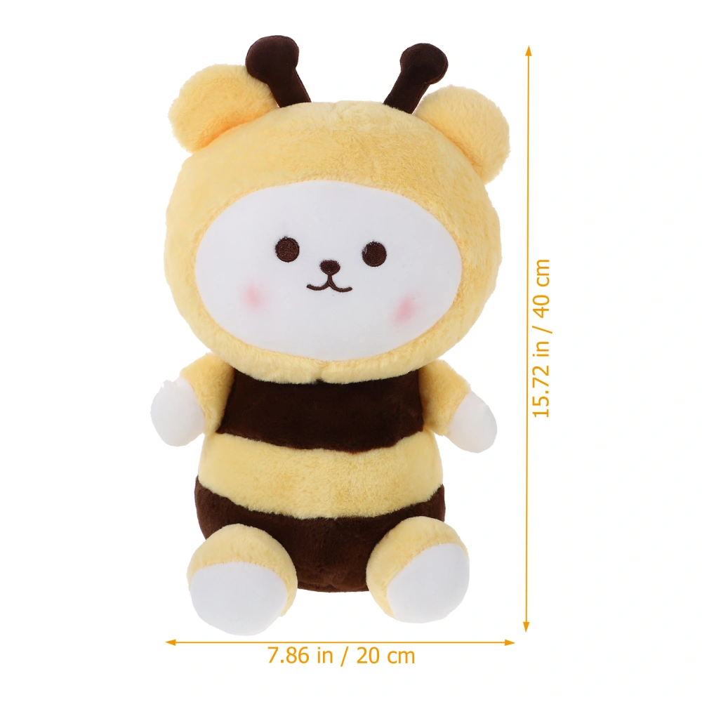 Bee Plush Stuffed Animal Bee Toy Plush Toy Stuffed Bee Toy Birthday Gift for Kids