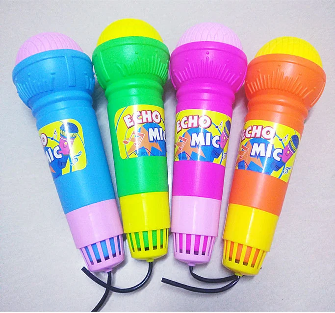 4pcs Novelty Echo Mic Model Kids Toddlers Echo Mic Karaoke Echo Mic Echo Mic Toy Props