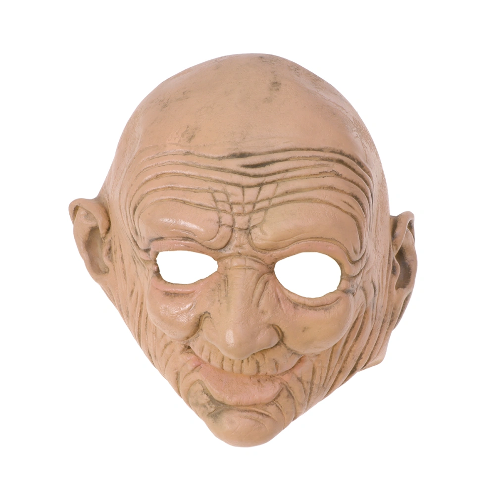 Delicate Halloween Old Women Design Latex Mask for Halloween Decoration