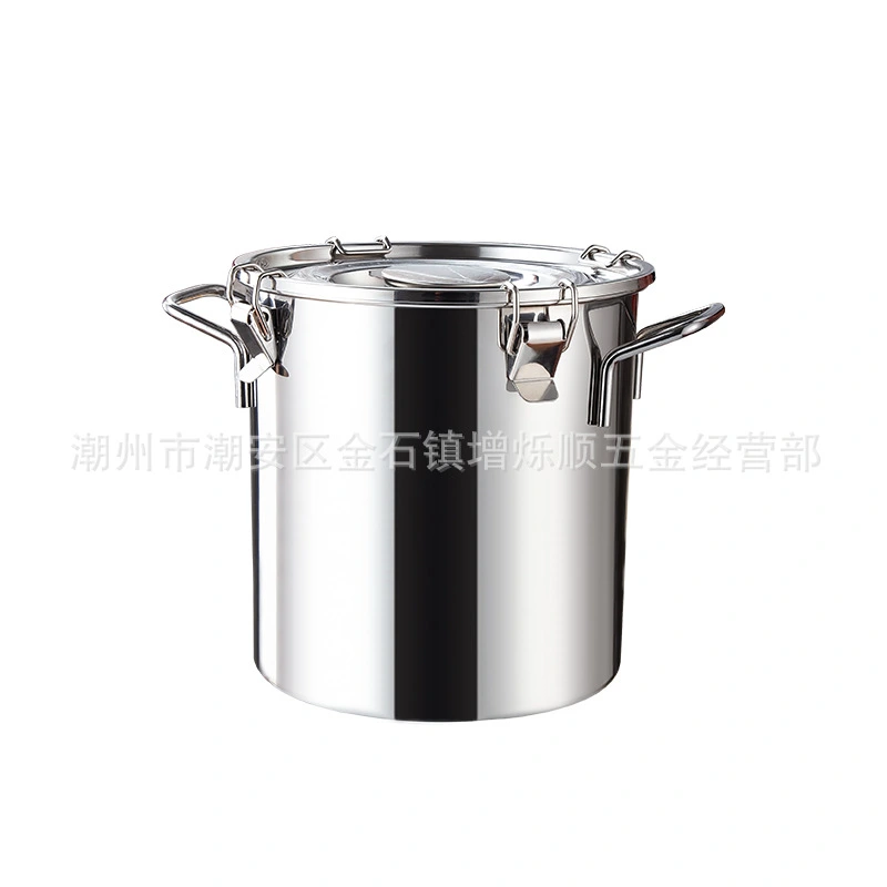 Cereals Storage Bucket Food Grain Storage Container Sealed Grease Container Bucket