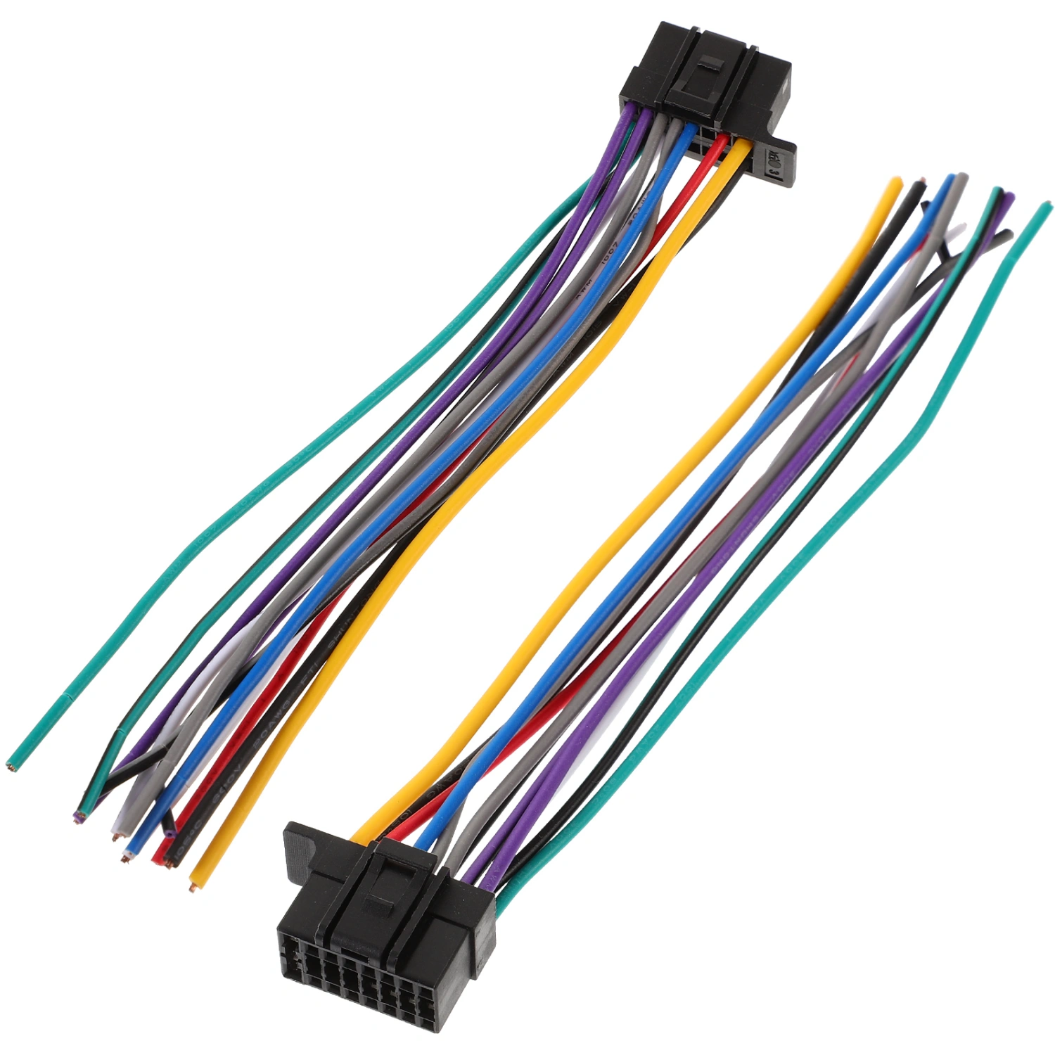 2pcs Radio Wiring Harness Automotive Wire Radio Wiring Harness Speaker Connector