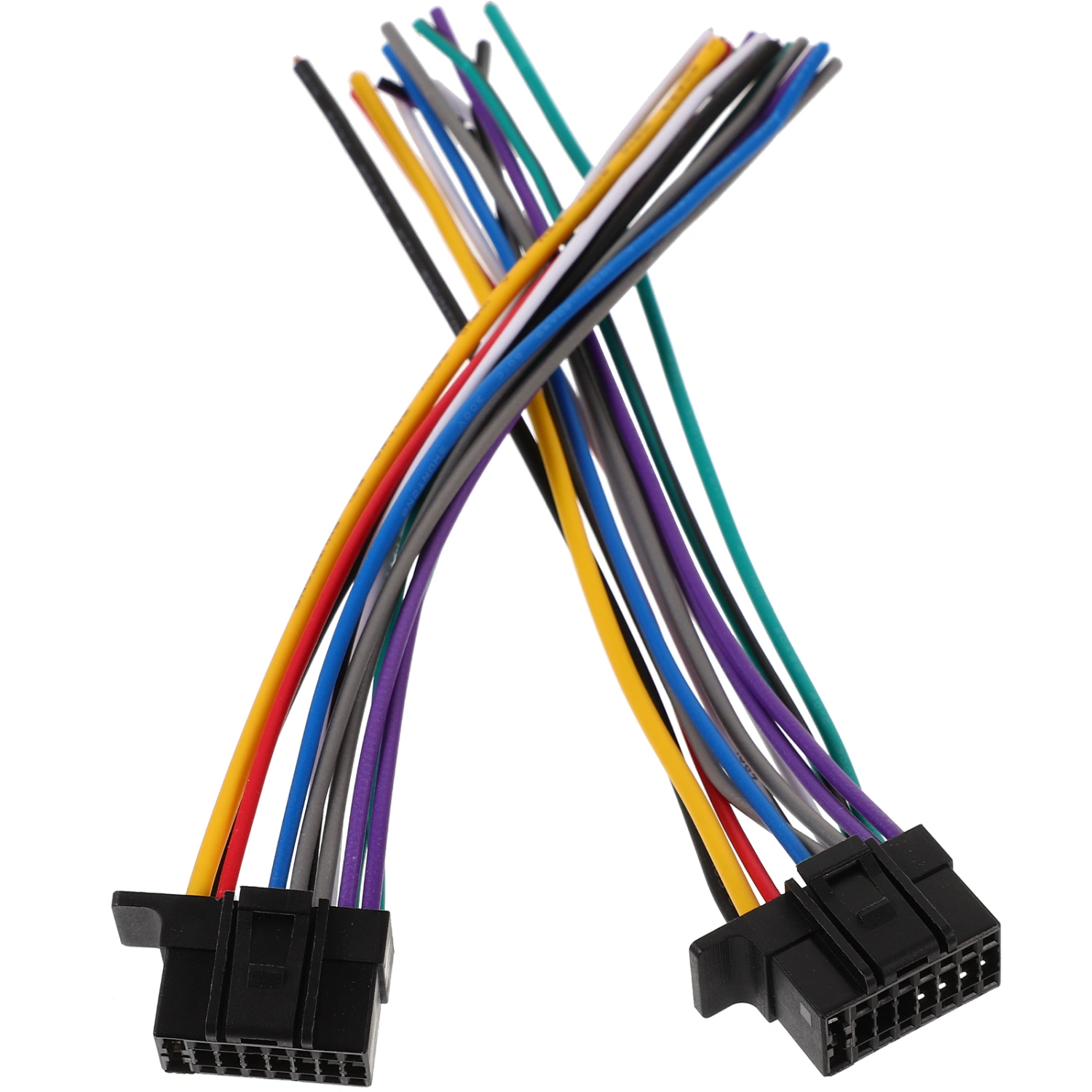 2pcs Radio Wiring Harness Automotive Wire Radio Wiring Harness Speaker Connector