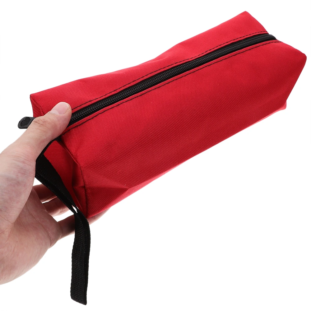 5pcs Tool Pouch Multi-purpose Storage Bag Oxford Cloth Zipper Pouch Supply Size L