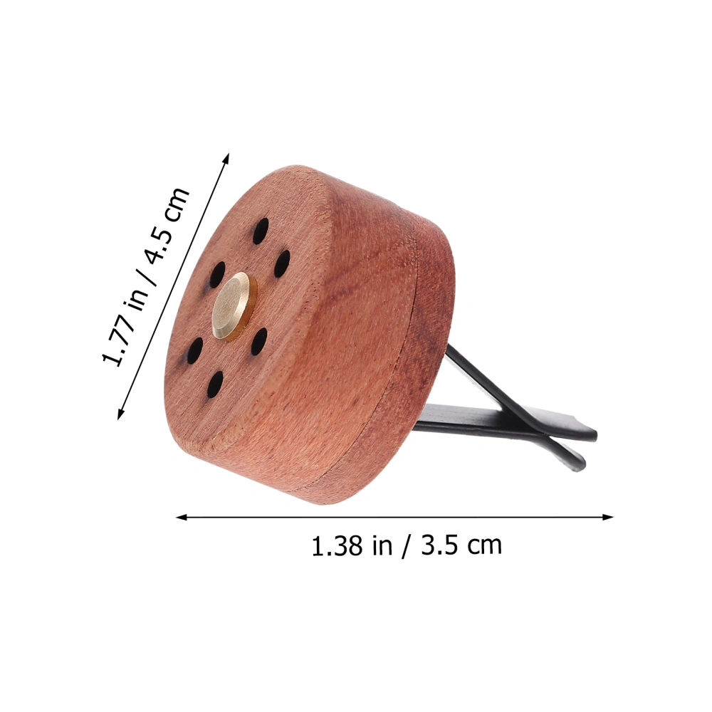 1pc Wooden Aroma Diffuser Car - mounted incense diffuser Car Aroma Diffuser