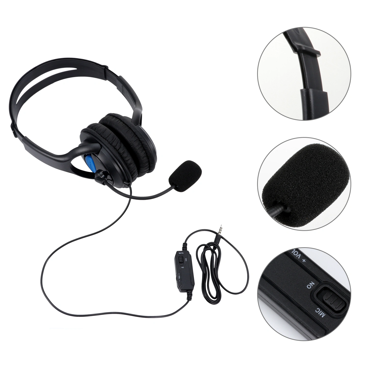 Fashion Gaming Headset Earmuffs Gaming Headphones for Computer Games