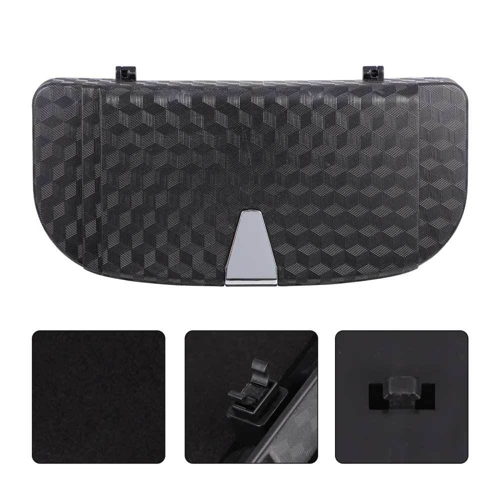 1 Pc Car Storage Case Plastic Sunglasses Glasses Case Versatile Car Organizer