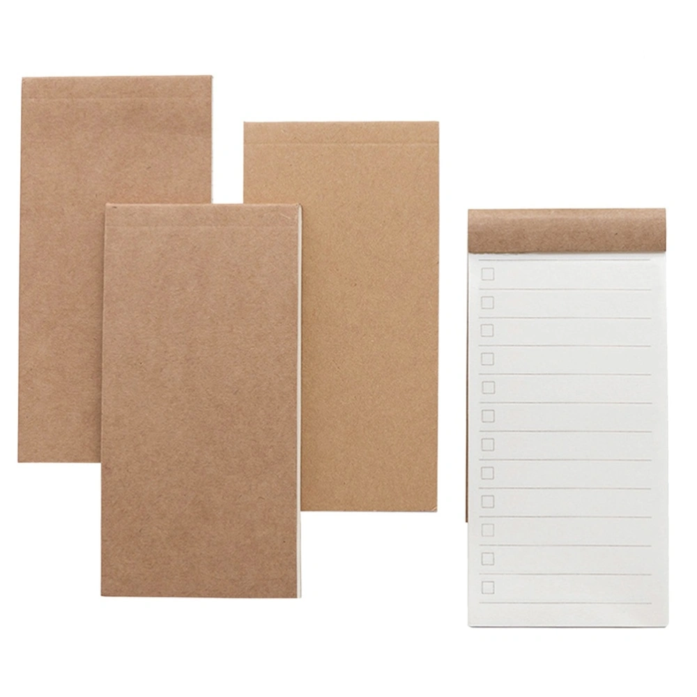 8Pcs Craft Paper Notepad Memo Pads Portable Listing Notes To Do List Office Supplies