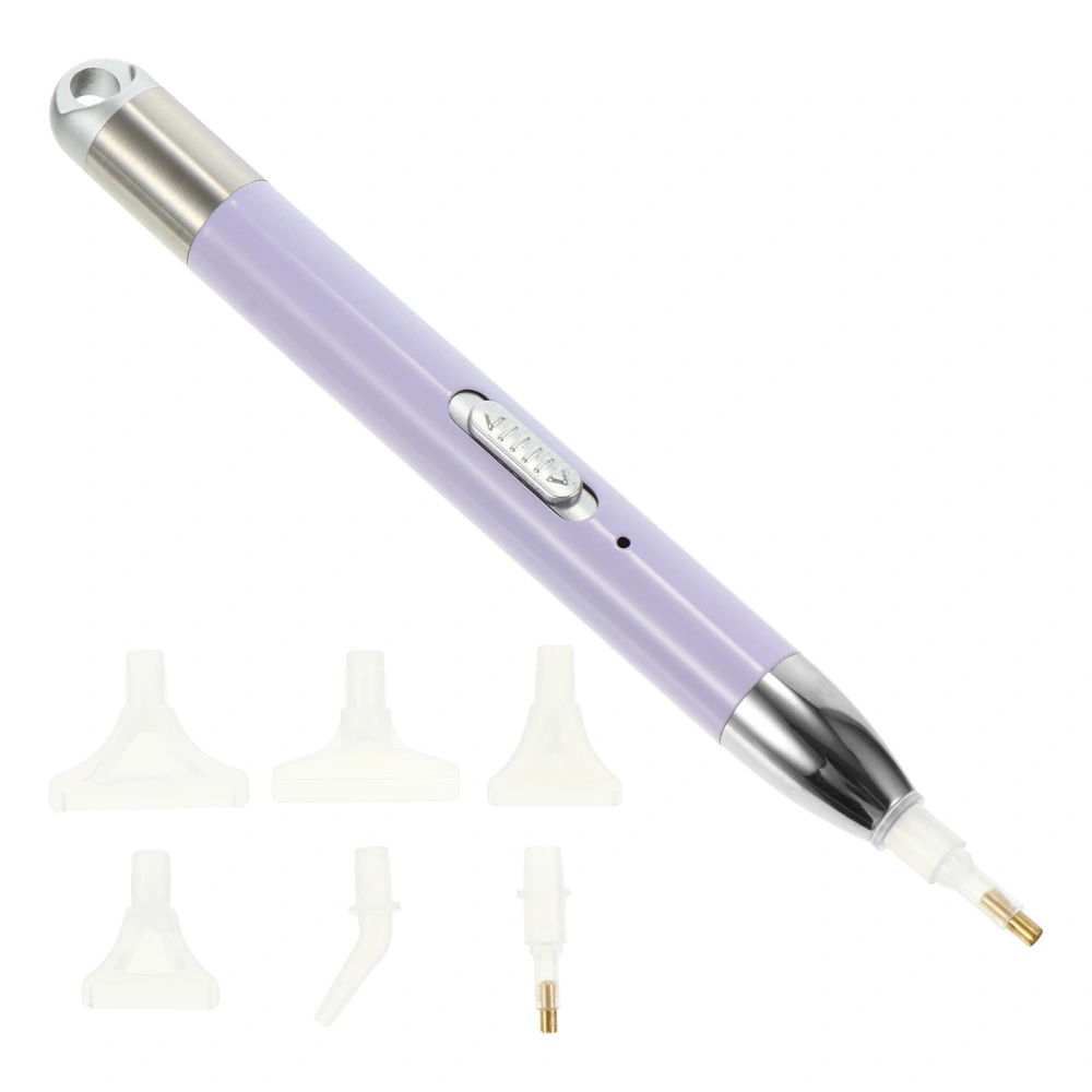 Luminous Diamond Picture Drill Pen Drill Pencil with USB Port with 6 Pen Tips