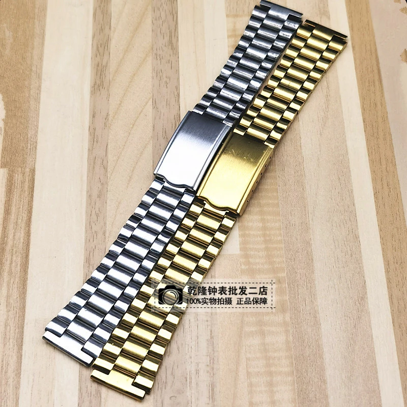 Metal Watch Band Watch Wristband Stylish Watch Strap Stainless Steel Watchband(15mm)