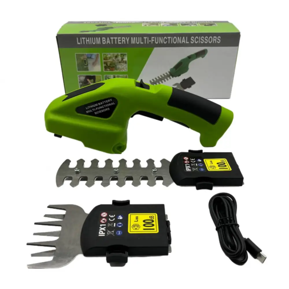 Cordless Electric Hedge Trimmer Handheld Branch Cutter Electric Hedge Trimmer for Yard Garden