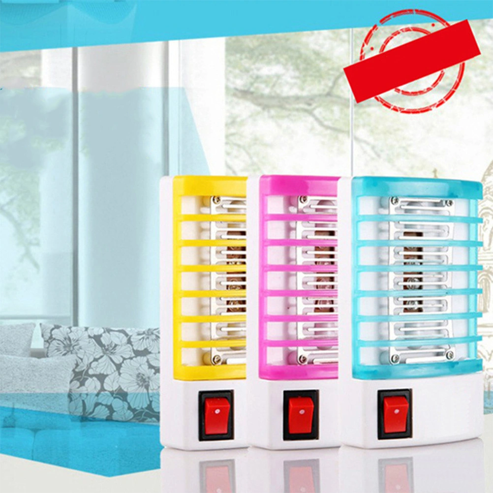3PCS LED Mosquito Killers Mosquito Eradication Lamp Mosquito Repel Device Insects-killing Lamp for Home Office Dorm with EU Plug