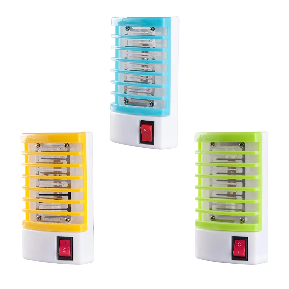 3PCS LED Mosquito Killers Mosquito Eradication Lamp Mosquito Repel Device Insects-killing Lamp for Home Office Dorm with EU Plug