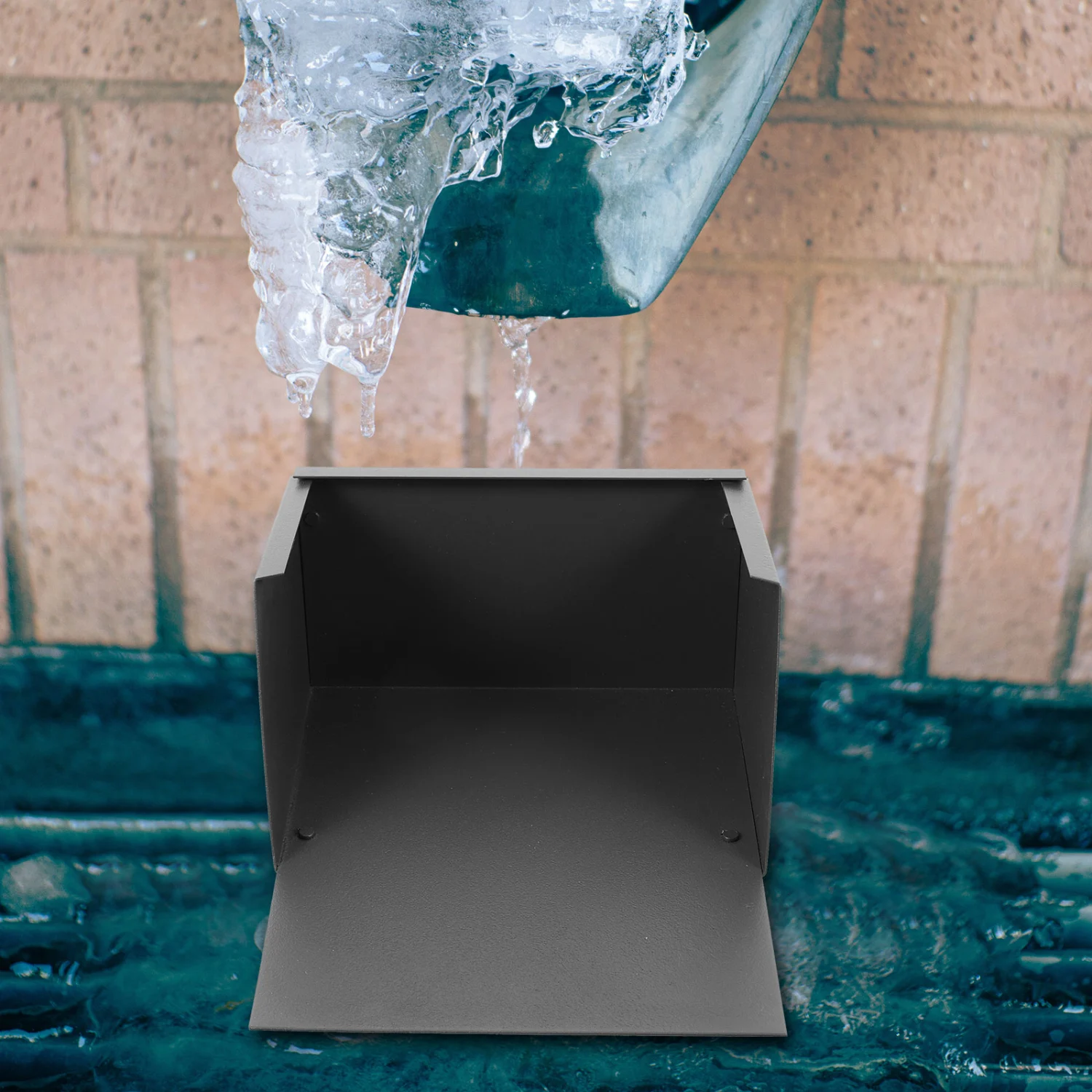 Downspout Splash Block Rain Gutter Extender Gutter Downspout Splash Block