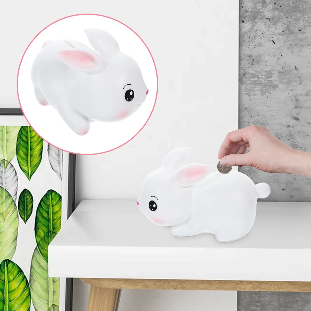 Kids Animal Coin Bank Bunny Decor Cartoon Coin Bank Anti-fall Money Jar Decor