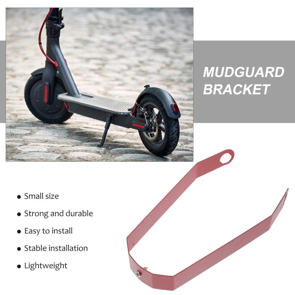 1pc Electric Scooter Rear Mudguard Bracket Rigid Support Scooter Accessory