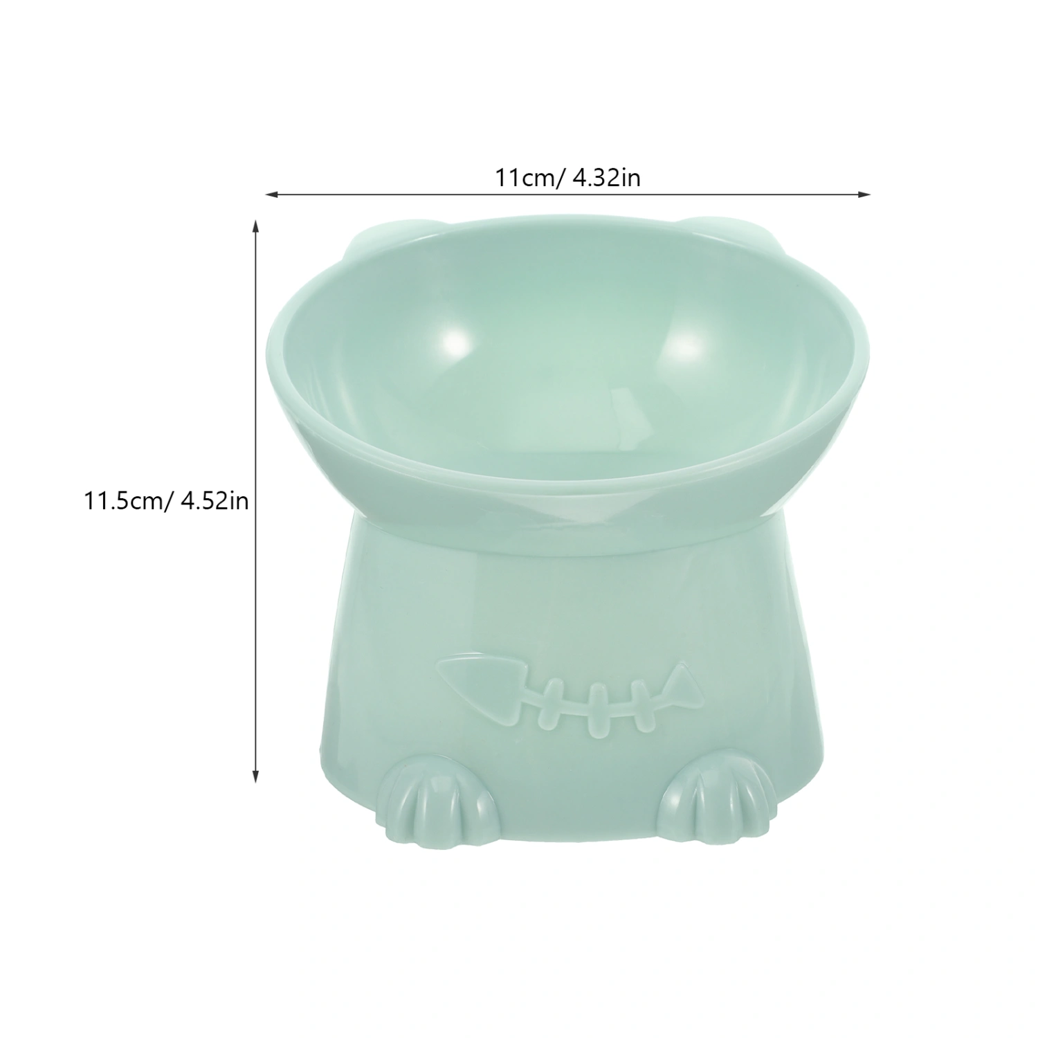 Unbreakable Feeding Bowl Pet Neck Guard Bowl Cat Food Bowl Elevated Cat Bowl