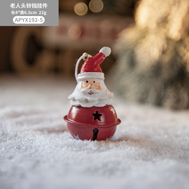 Christmas Bell Santa Claus Bell Decorations Christmas Tree Bell Pendant Decoration