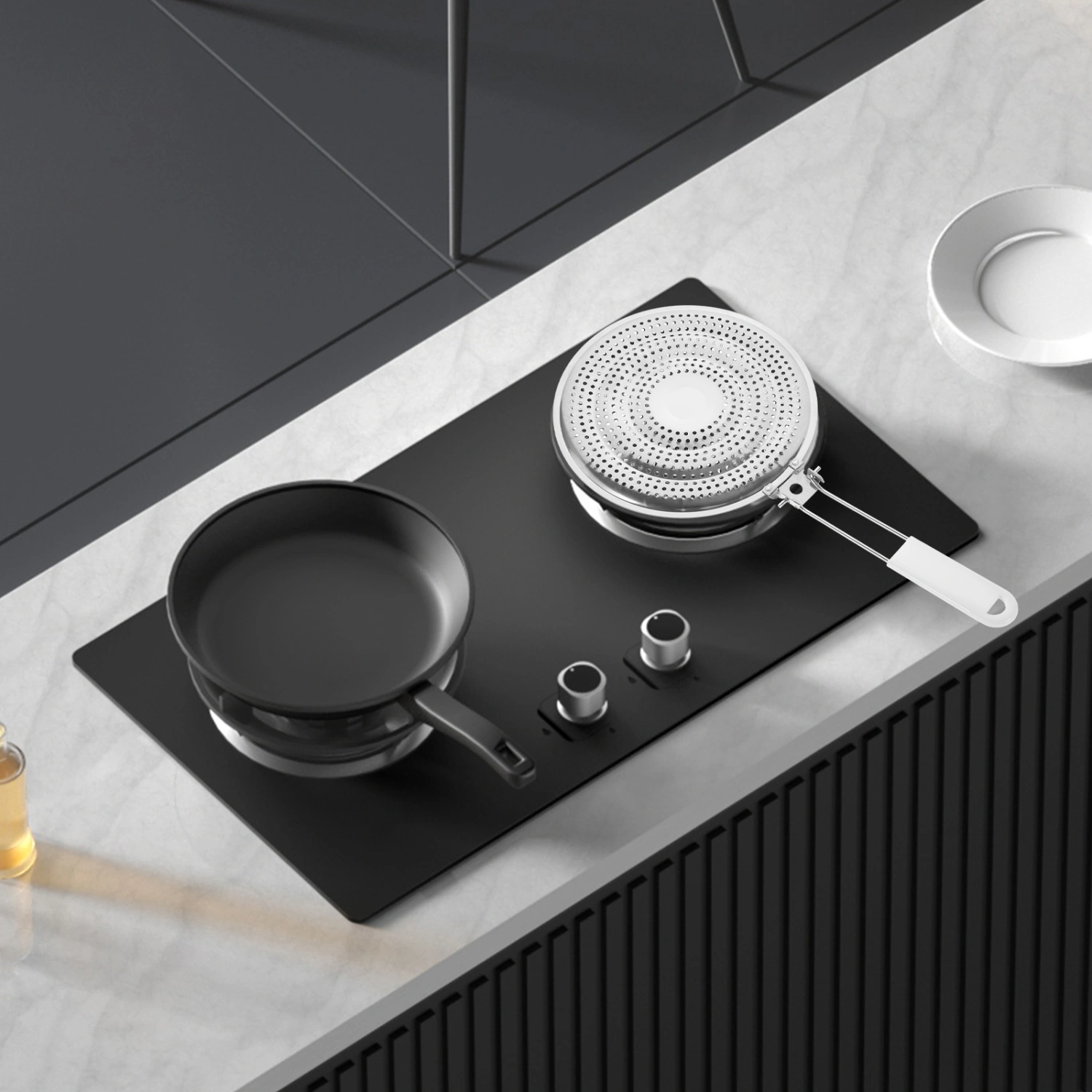 Heat Diffuser Induction Pan Guard Household Handle Insulation Cooking Pad