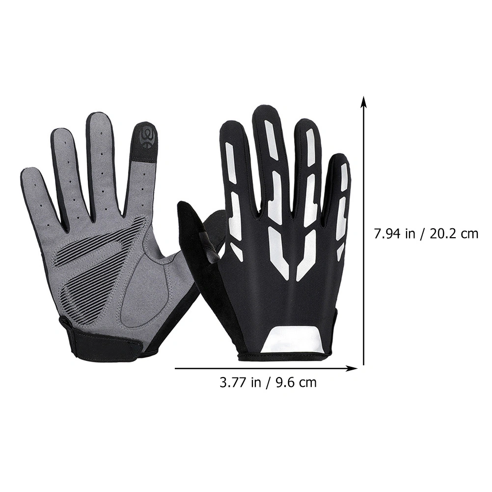 1 Pair Non-slip Gloves for Bike Riding Breathable Outdoor Sports Gloves