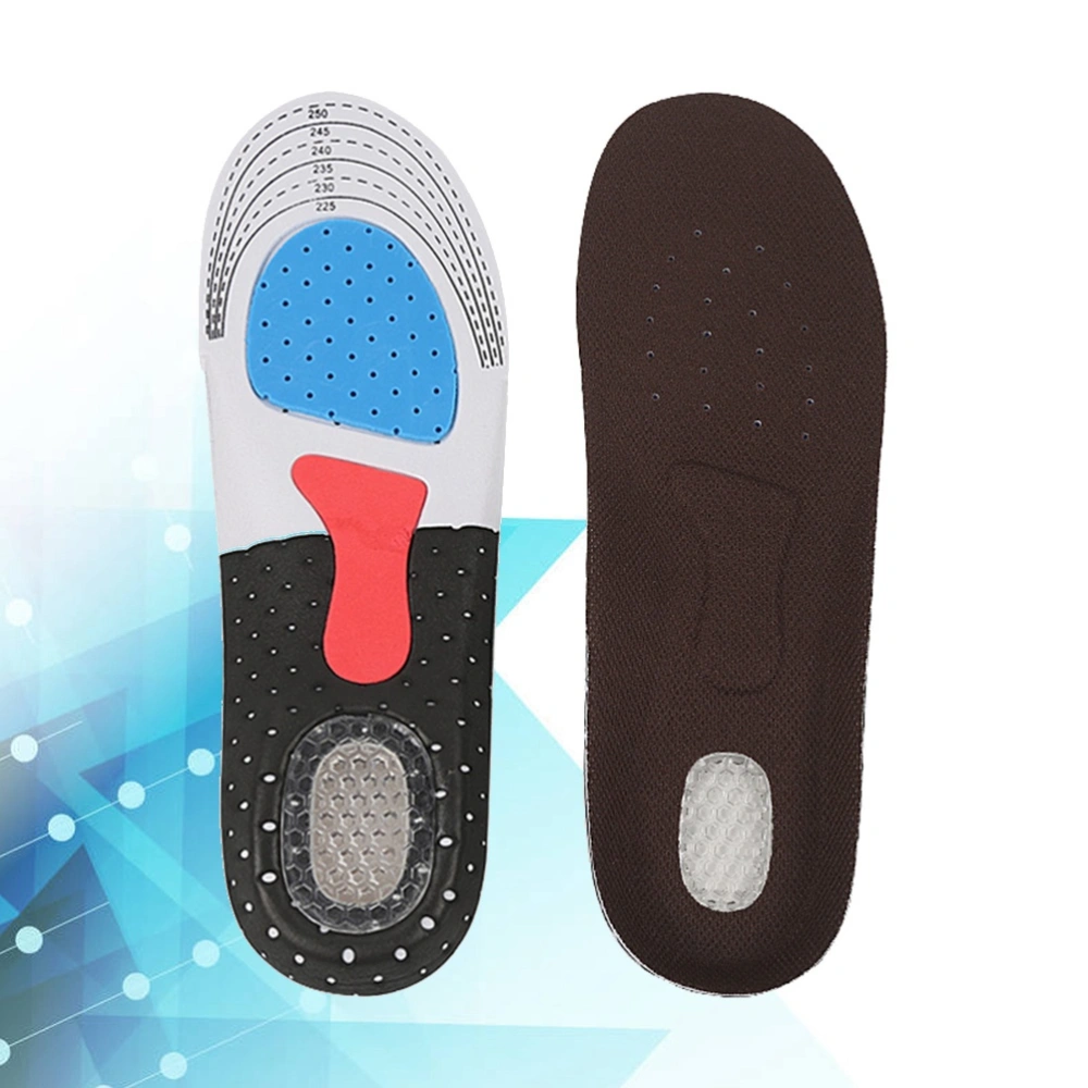 Comfortable Arched Insoles for Cushioning Relieving Foot Pain Insoles Orthopedic Plantar Fasciitis Functional Foot Orthosis (Random Color Size L)Comfortable Arched Insoles for Cushioning Relieving Foot Pain Insoles Orthopedic Plantar Fasciitis Functi