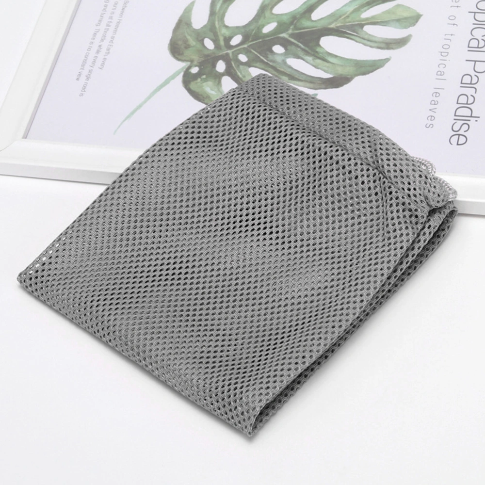 Multi-function Cat Grooming Bag Cat Restraint Bag Washing Shower Mesh Bag Nail Trimming Pouch Feeding Bag Grey