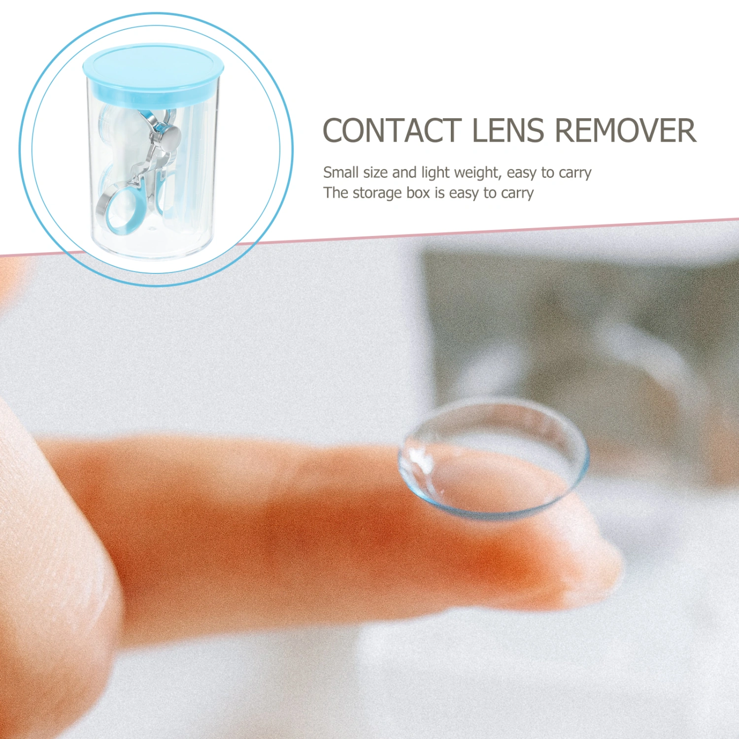 1 Set Contacts Lens Sticks Contacts Lens Apply Tool Contact Lens Applicators Small Lens Sticks