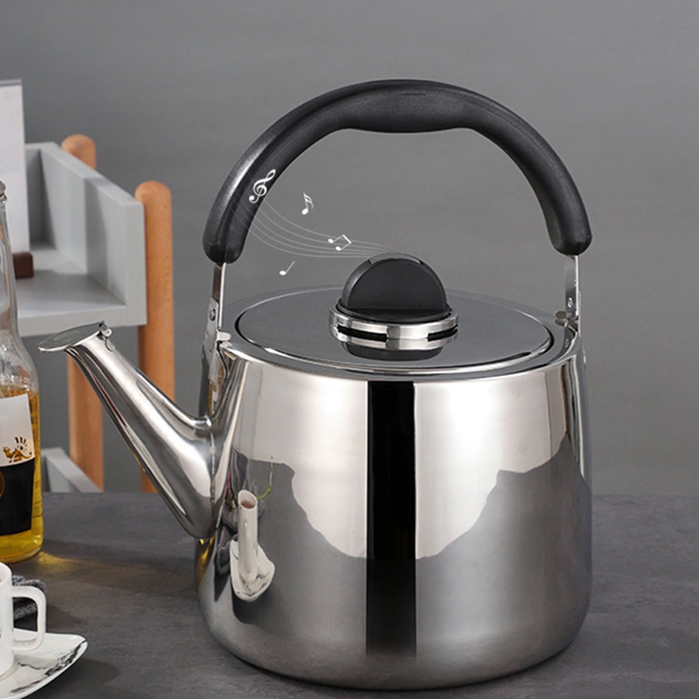 Stainless Steel Kettle Practical Tea Kettle Household Whistling Teakettle