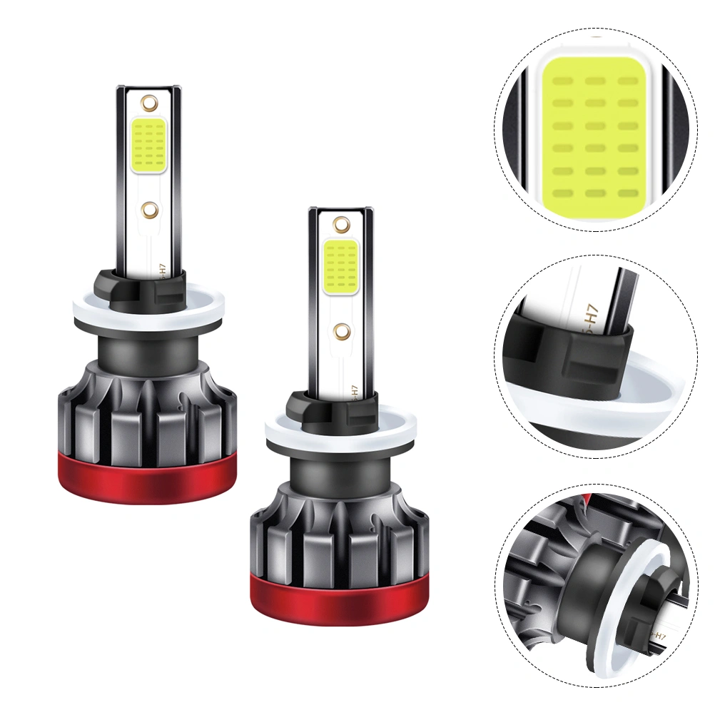 1 Pair Car LED Working Light Bulbs 880/881 Fog Lamp Bright Ice Blue LED Lights