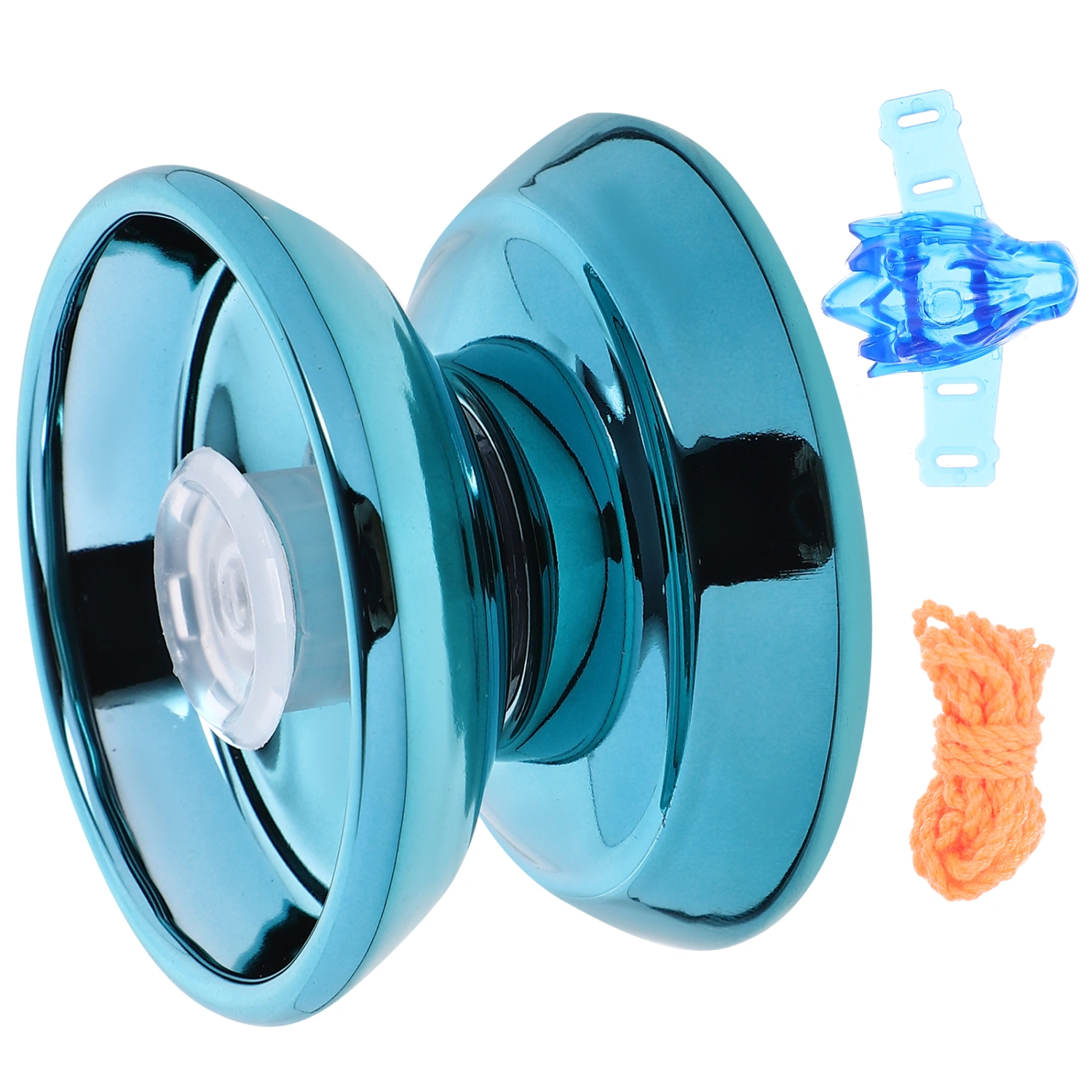 1 Set of Yoyo Balls with String Yo-yo Toy Lovely Yo-yo Balls Metal Yo Yo Ball