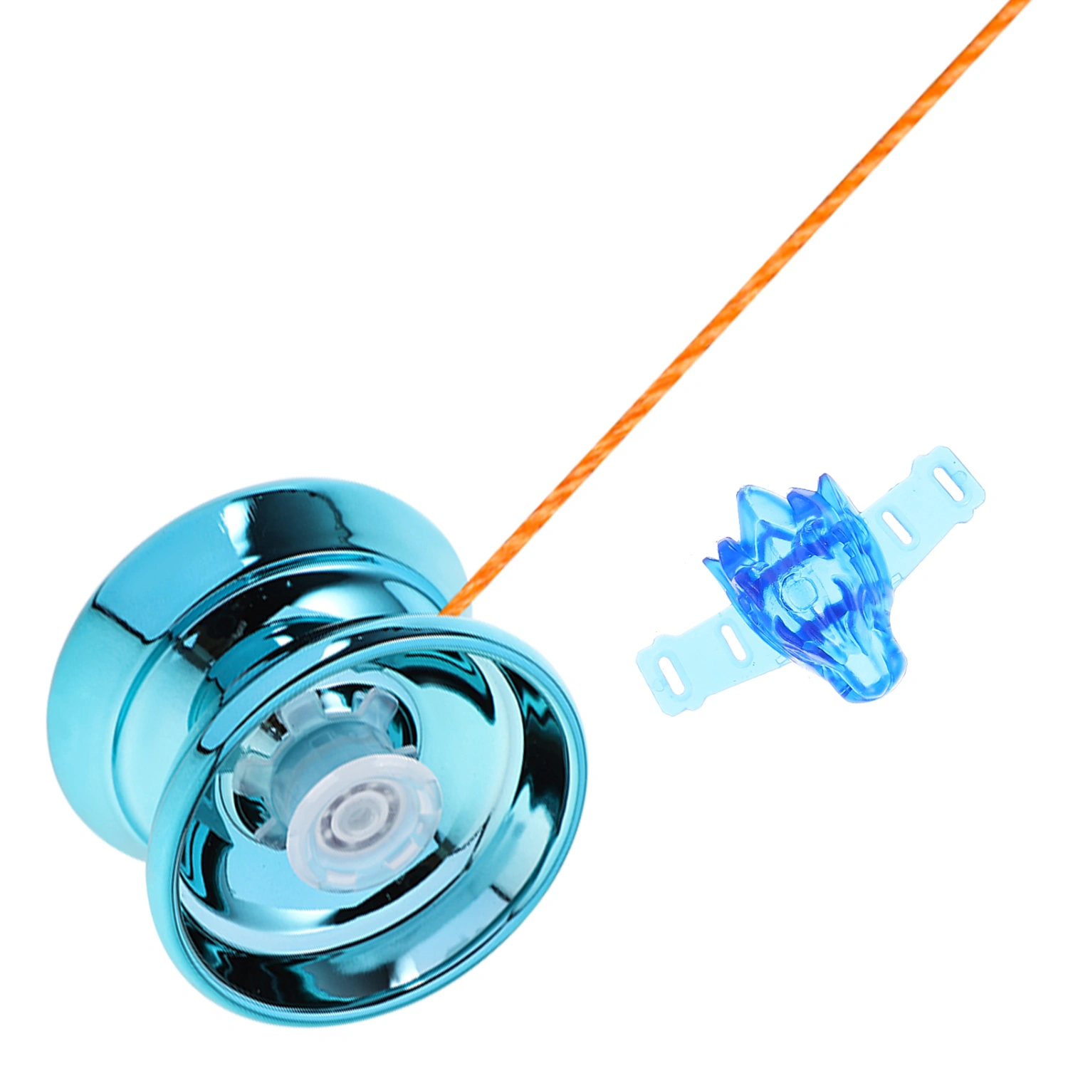1 Set of Yoyo Balls with String Yo-yo Toy Lovely Yo-yo Balls Metal Yo Yo Ball