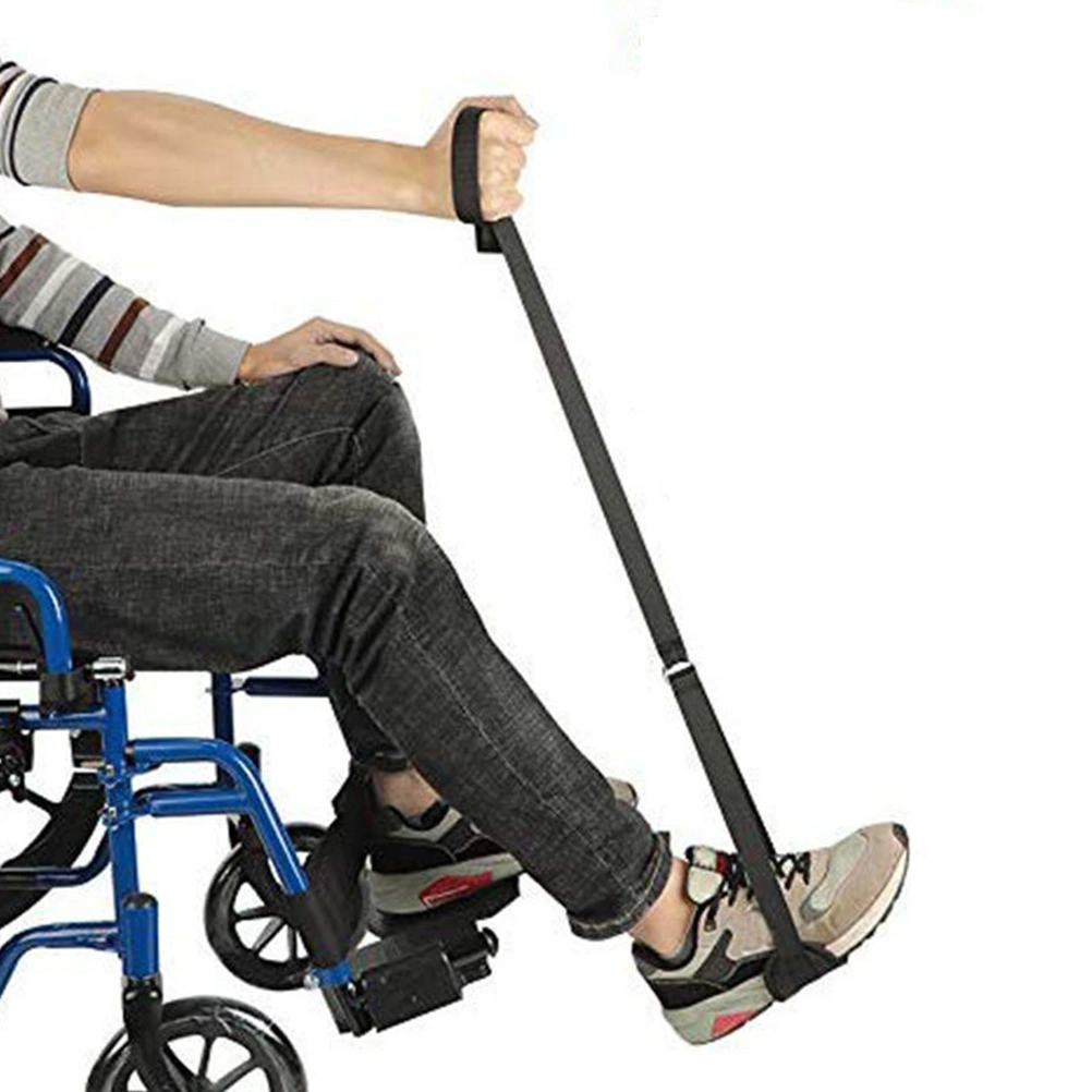 Leg Lifter Strap Knee Thigh Patient Handicap Car Assist Lift Belt Disability Mobility Aid Occupational Therapy Tool