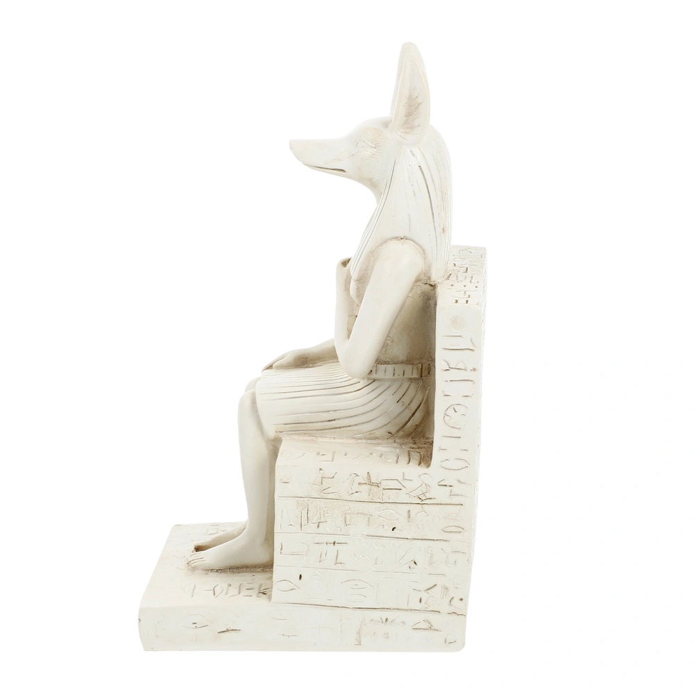 1Pc Egyptian Dog God Furnishing Decor Household Porch Crafts Adornment