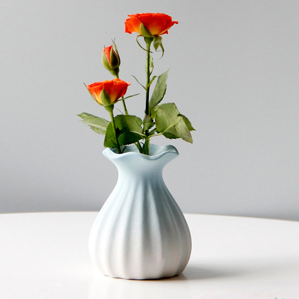 Ceramic Flower Vase Flower Vase Desktop Dried Floral Vase Tabletop Vase Centerpiece