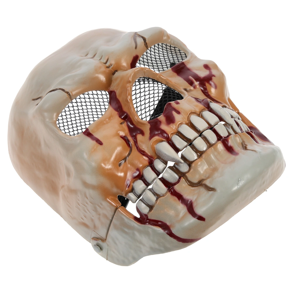 Scary Halloween Cosplay Skull Mask Horror Party Mask Prop Creepy Skeleton Mask