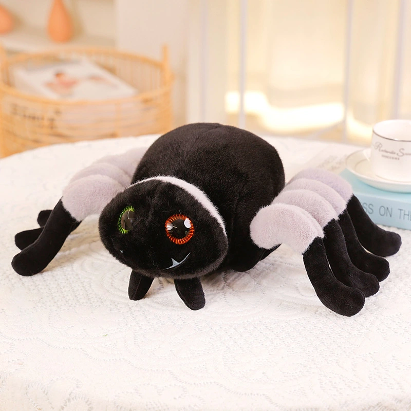 Spider Plush Toy Halloween Spider Doll Decoration Cartoon Plush Spider Doll Ornament