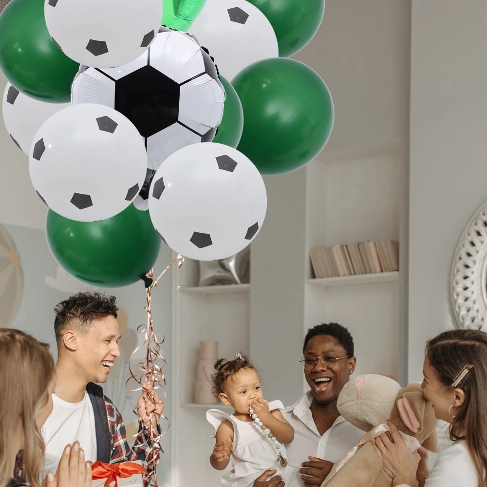 1 Set Football Balloons Kids Birthday Party Soccer Decorations Soccer Party Supplies