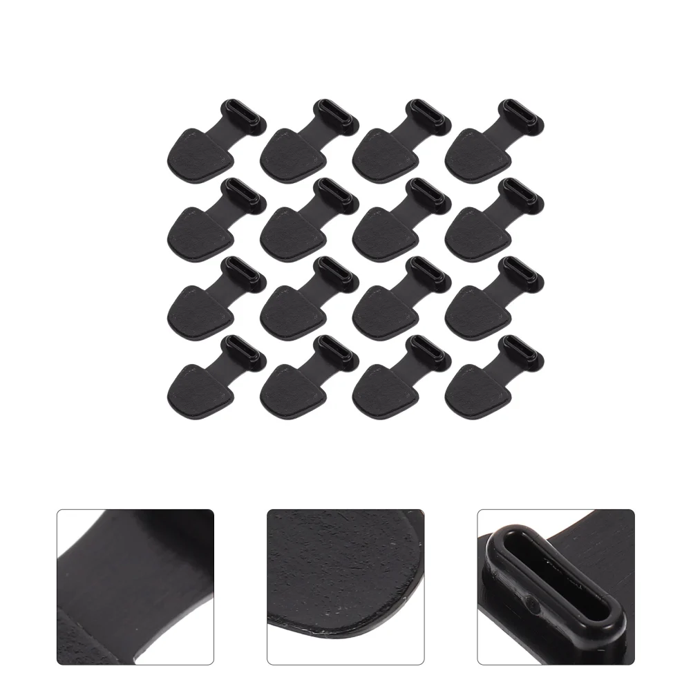 16pcs Self-adhesive Anti-dust Plugs for Protection Data Port Compatible for Type-C