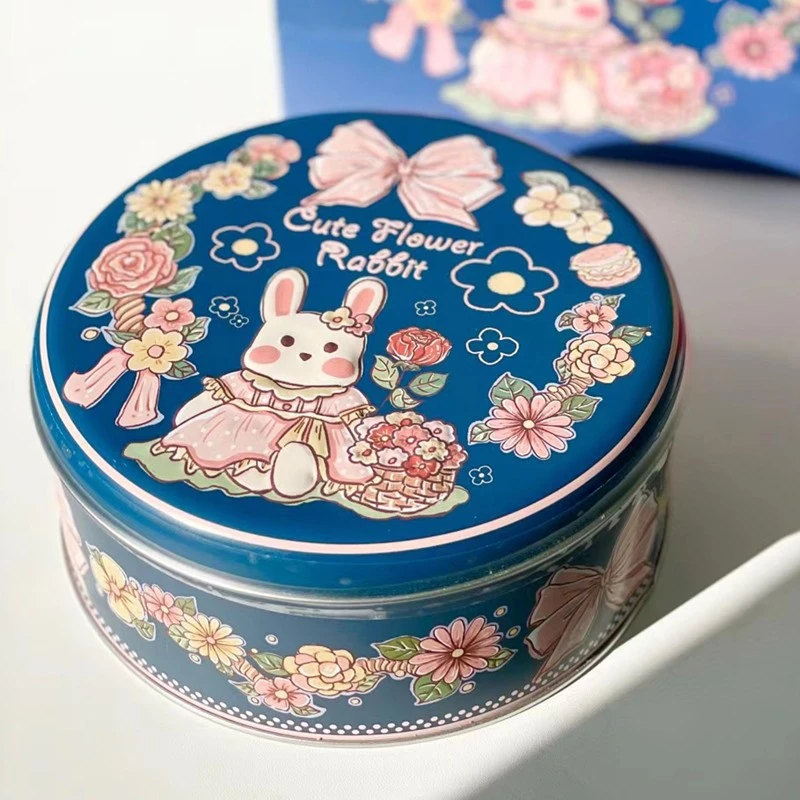 Candy Packing Box Tinplate Cookie Tin Cookie Box Candy Box Holiday Biscuits Candy Treat Box