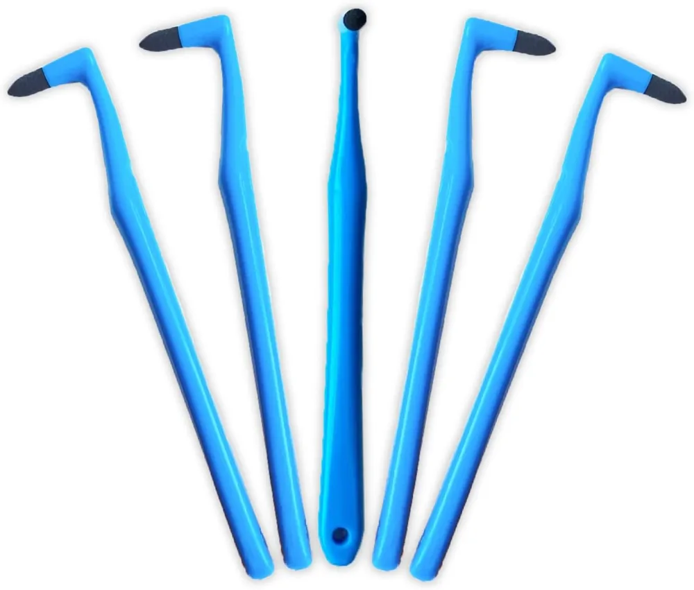 5Pcs Dental Calculus Plaque Remover Tooth Stain Remover Tooth Cleaning Device Teeth Cleaner