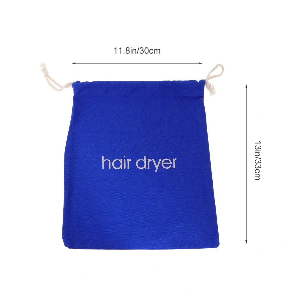 1pc Cloth Hair Dryer Collection Bag Bundle Drawstring Anti-dust Bag Travel Bag