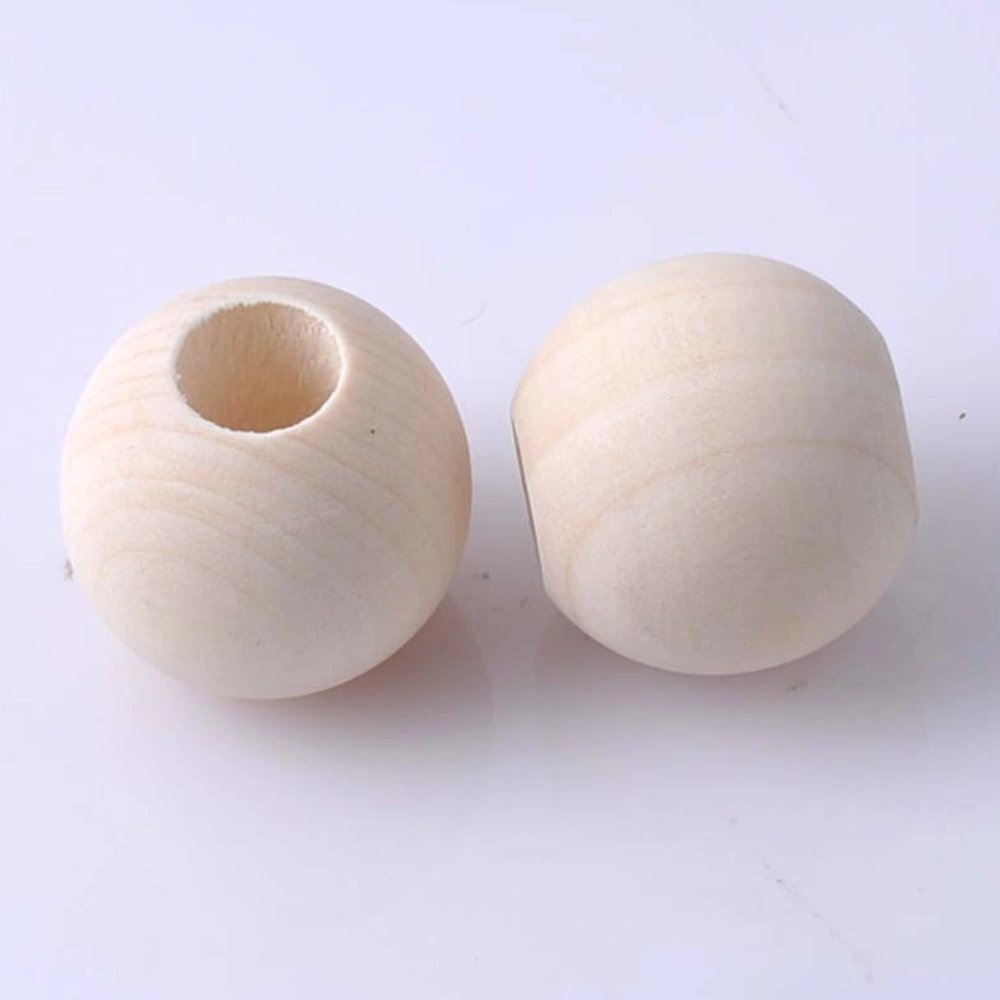 1 Set Wooden Ring Wooden Beads DIY Crafts Tapestry Hanging Basket Tools