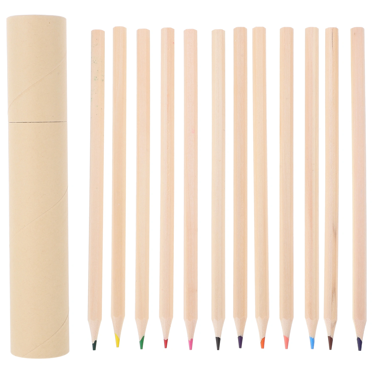 1 Box Decorative Painting Pencils Colored Pencils for Artists Portable Drawing Colored Pencils(12Pcs)
