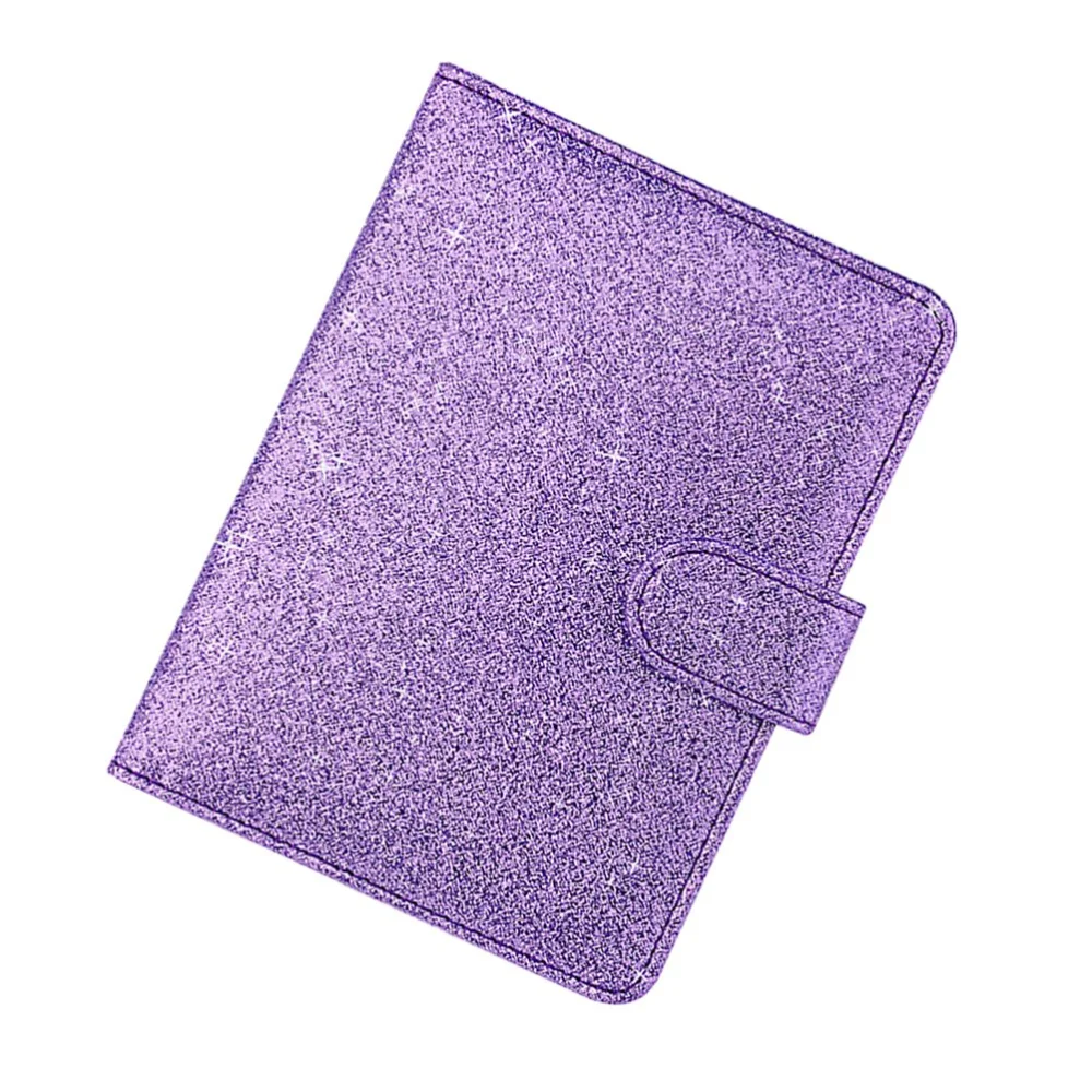 Multi-functional Casual Handy Travel Passport Holder Holder Pouch PU Leather Passport Organizer Wallet With The Magnetic Clasp Design (Purple)