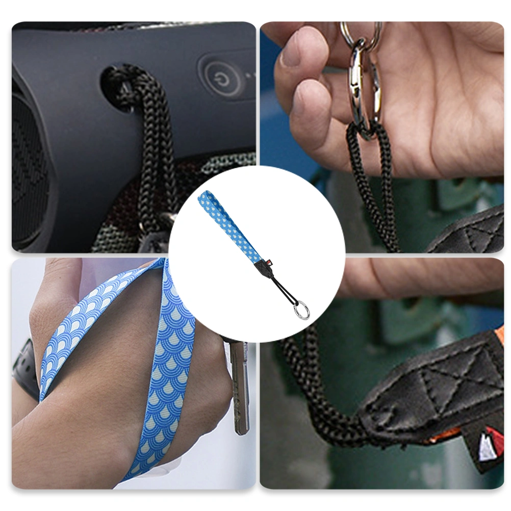 Wrist Lanyard Anti-drop Anti-lost Detachable Speaker Hand Wrist Strap Supply