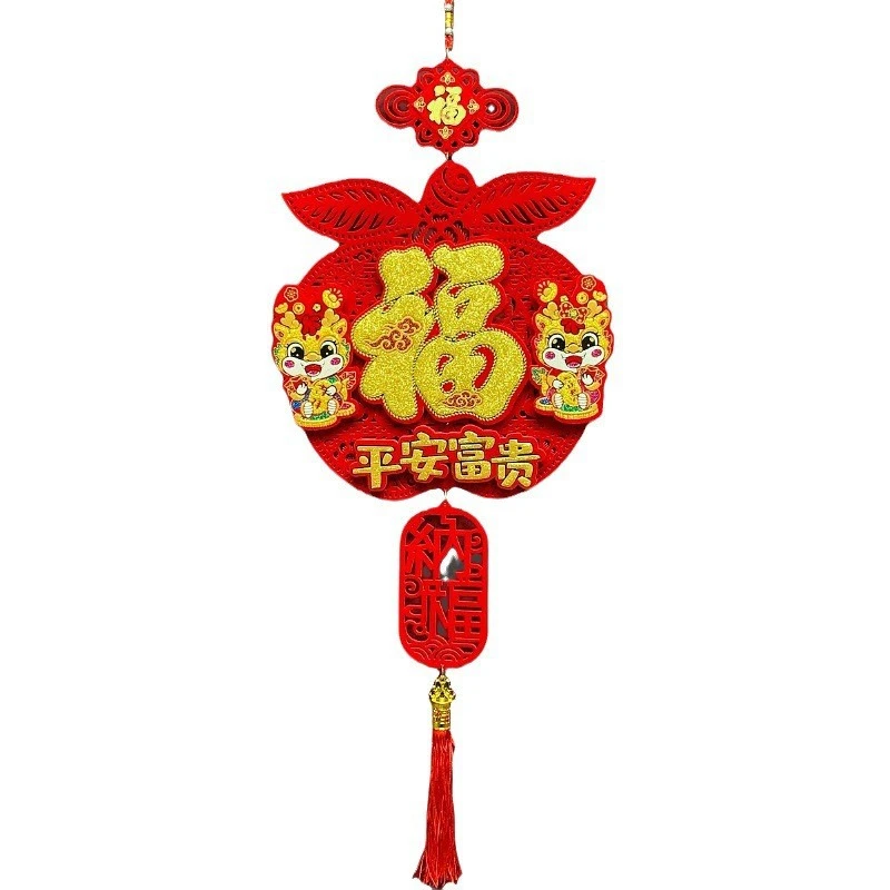 Chinese New Year Pendant Spring Festival Door Window Hanging Decor Spring Festival Supply