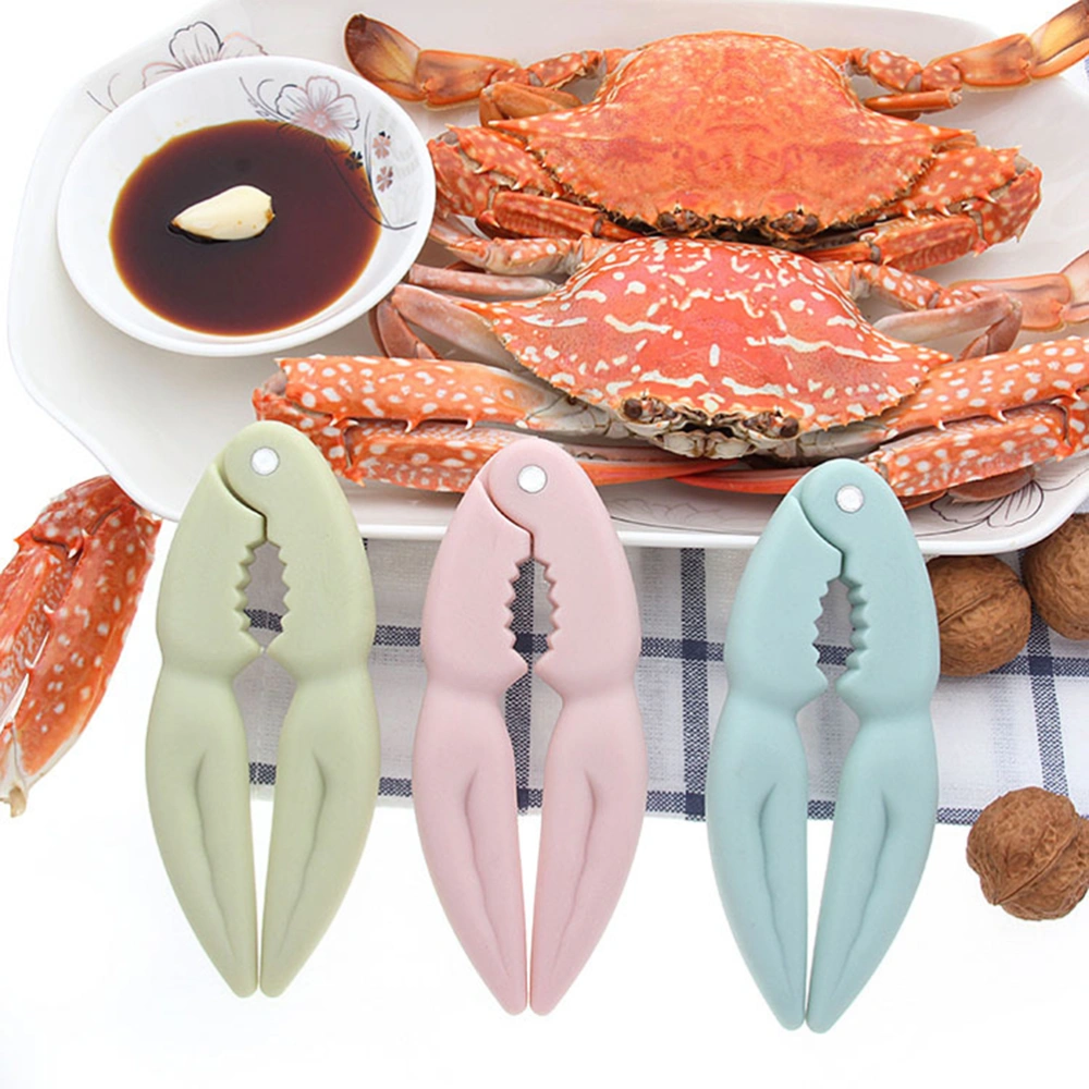 Kitchen Gadget Tools Lobster Peeling Walnut Clips Nutcracker Christmas Home Party Accessories (Green)