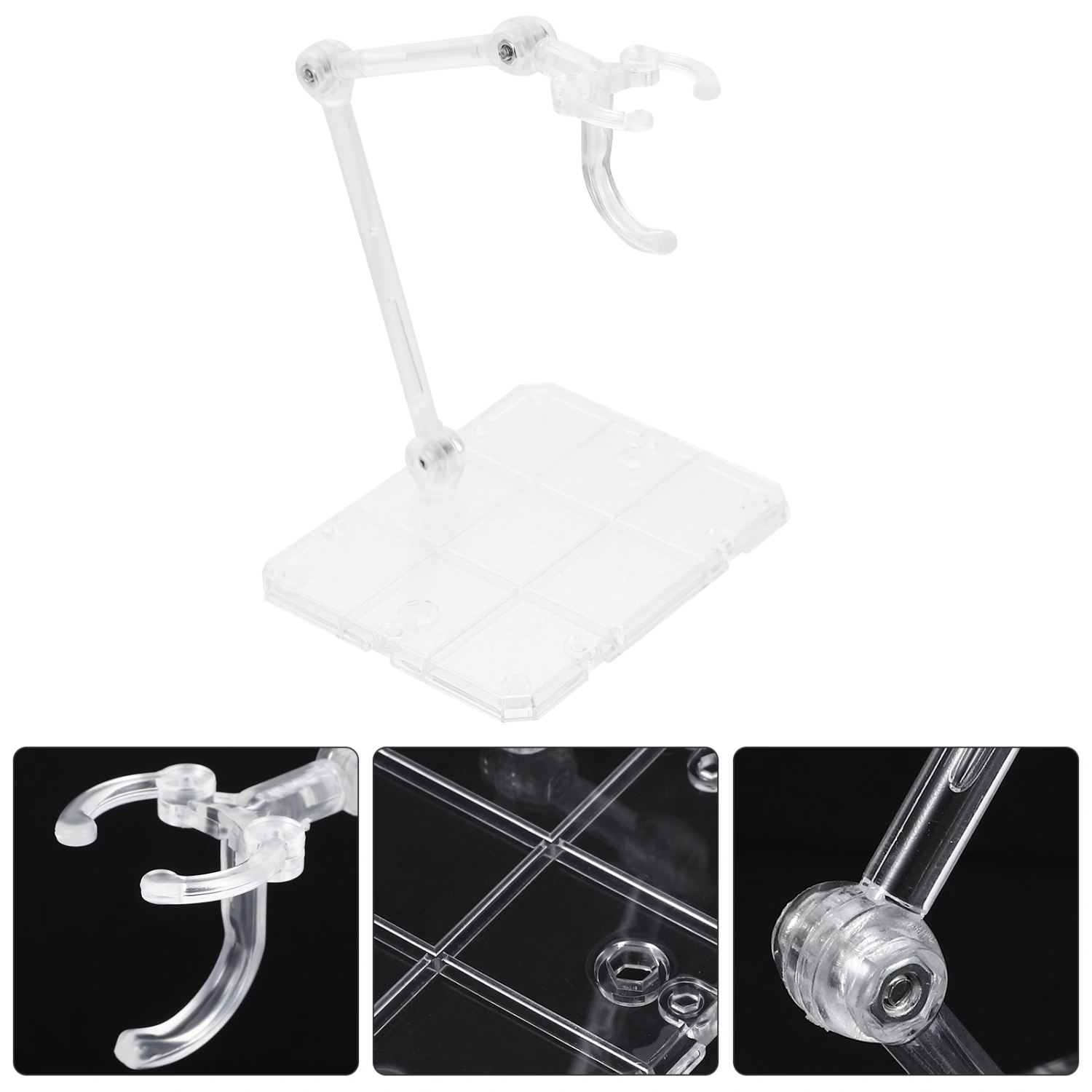 Action Figure Stand Plastic Adjustable Action Figure Display Stand Model Stand